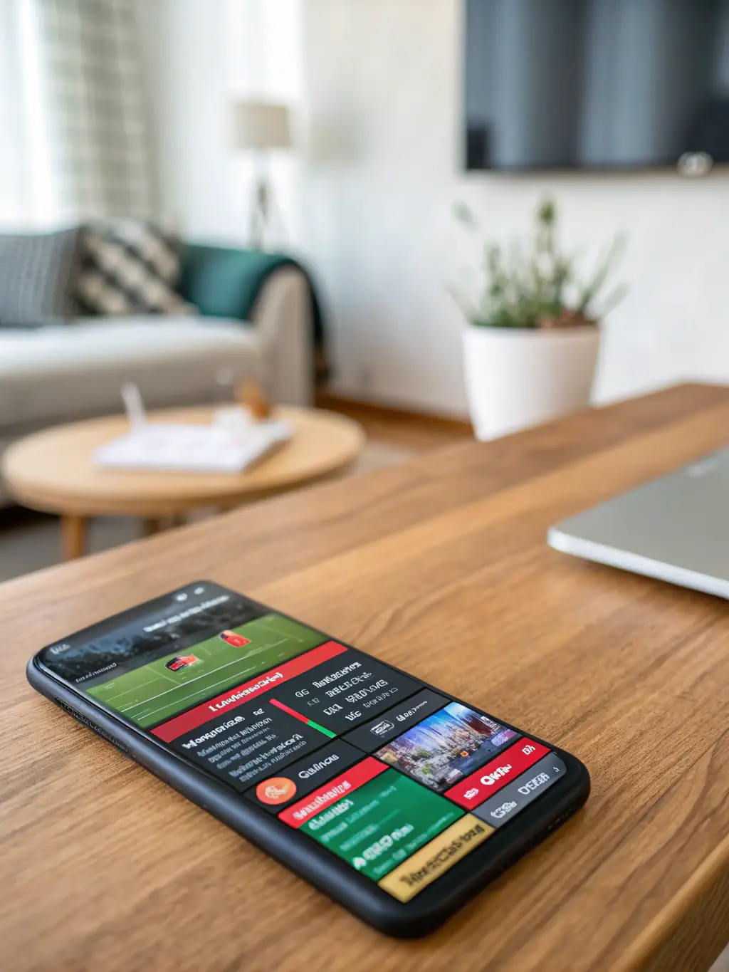 A close-up shot of a mobile phone displaying a notification of a bonus credited to a Bet7k user's account, emphasizing the attractive bonuses offered by the platform.